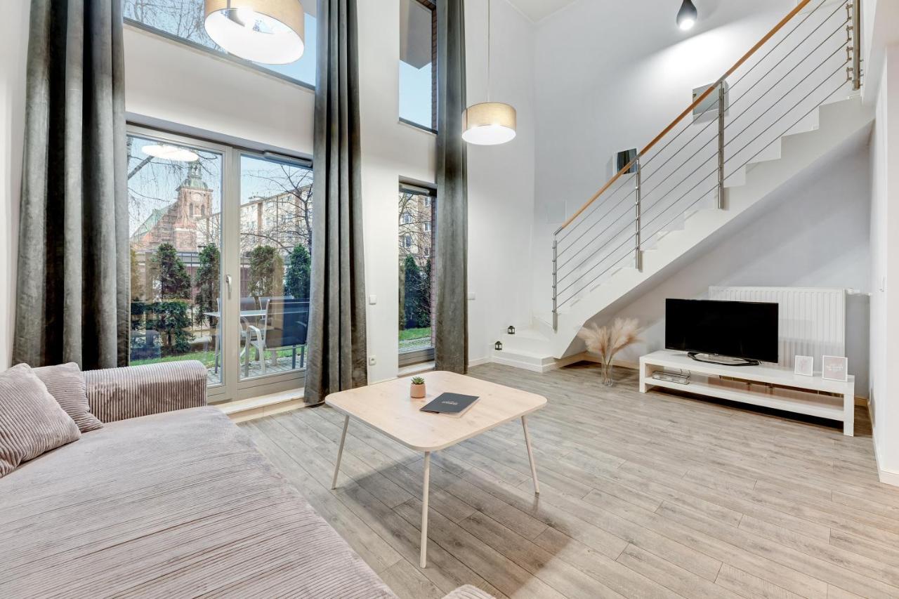 Waterlane Riverside Spa, Pool & Gym By Downtown Apartments Gdańsk Exterior foto