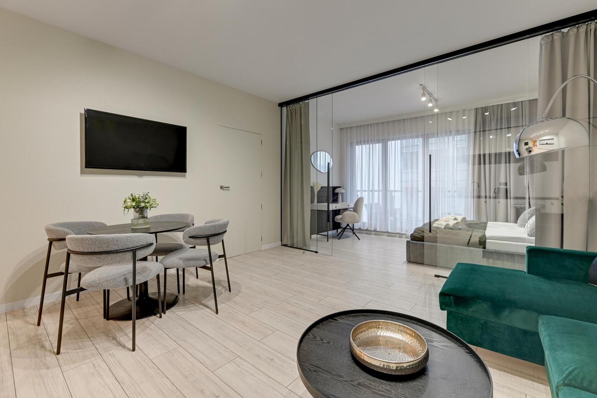 Waterlane Riverside Spa, Pool & Gym By Downtown Apartments Gdańsk Exterior foto